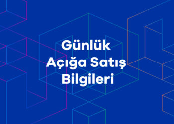 Günlük Açığa Satış Bilgileri 08/02/2022
