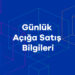 Günlük Açığa Satış Bilgileri 08/02/2022