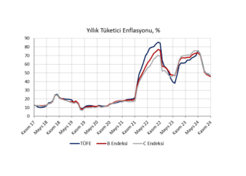 Kasım 2024 TÜFE: Manşette sebze şoku, genel eğilimde kademeli iyileşme