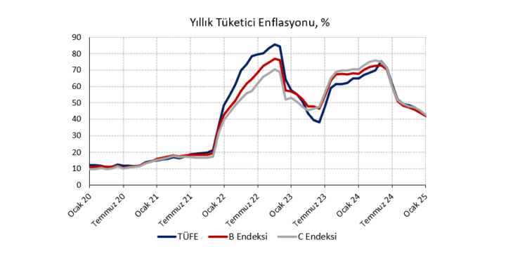 Ocak 2025 TÜFE: Göründüğü kadar kötü değil